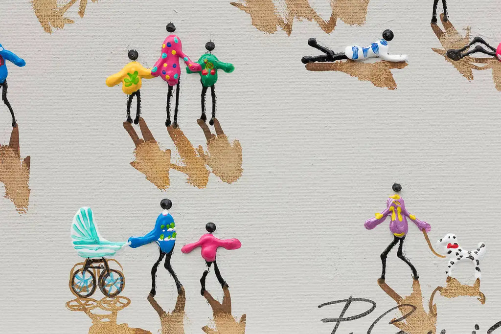 Painted Skies, Endless Vibes - Original by artist Paola Cassais - Wyecliffe Galleries