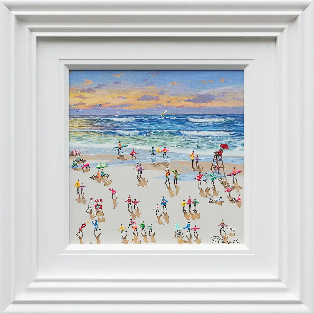 Painted Skies, Endless Vibes - Original by artist Paola Cassais - Wyecliffe Galleries