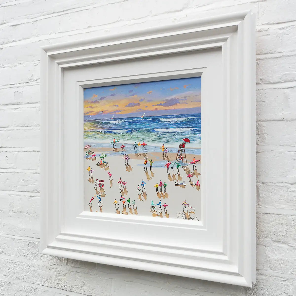 Painted Skies, Endless Vibes - Original by artist Paola Cassais - Wyecliffe Galleries
