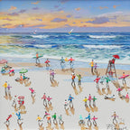 Painted Skies, Endless Vibes - Original by artist Paola Cassais - Wyecliffe Galleries