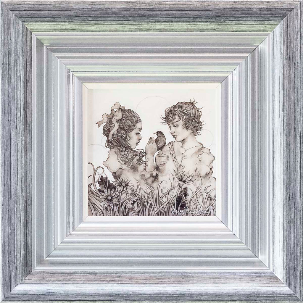 Wendy And Peter In Neverland - Original