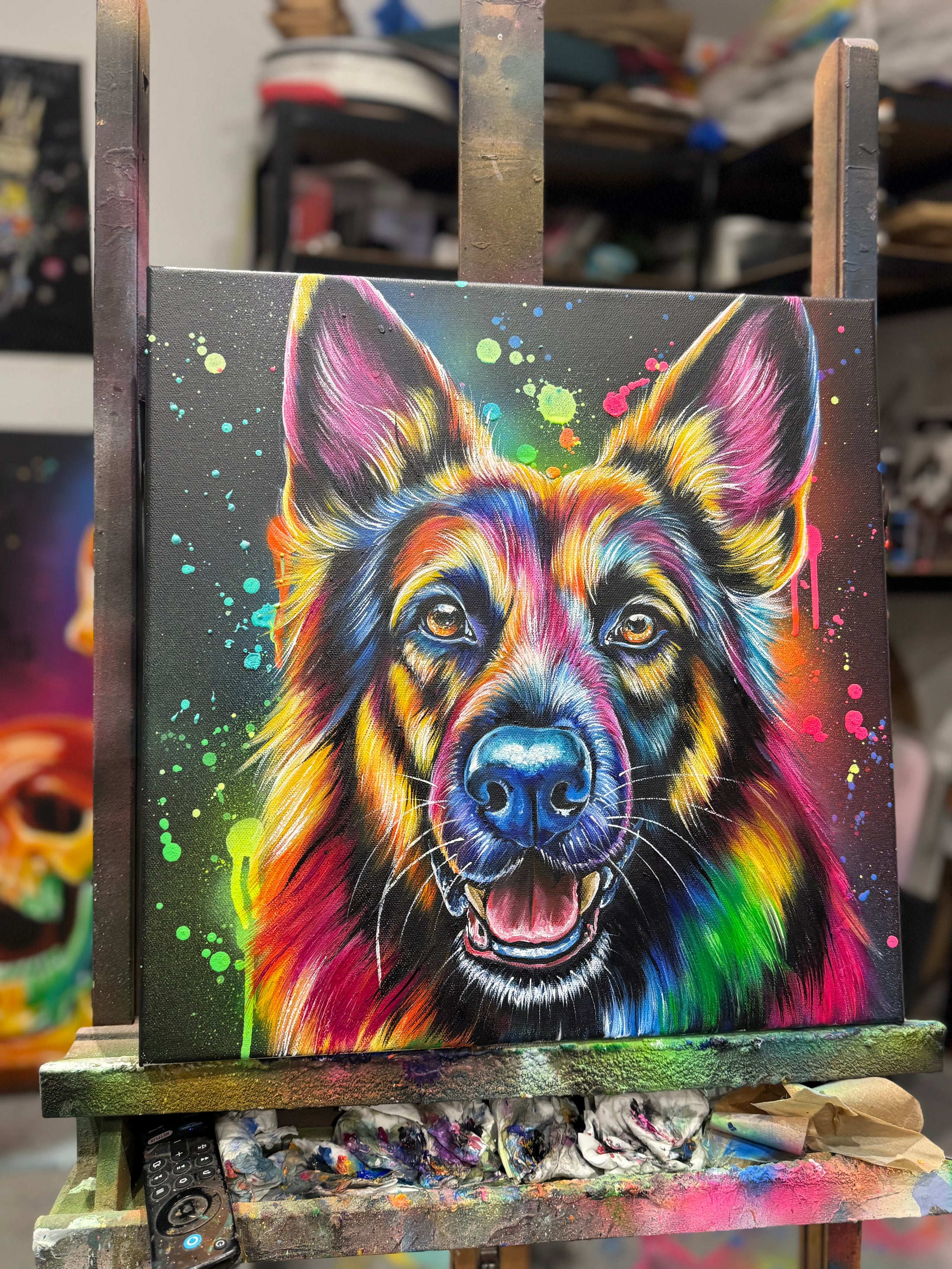 German Shepherd - Original - SOLD