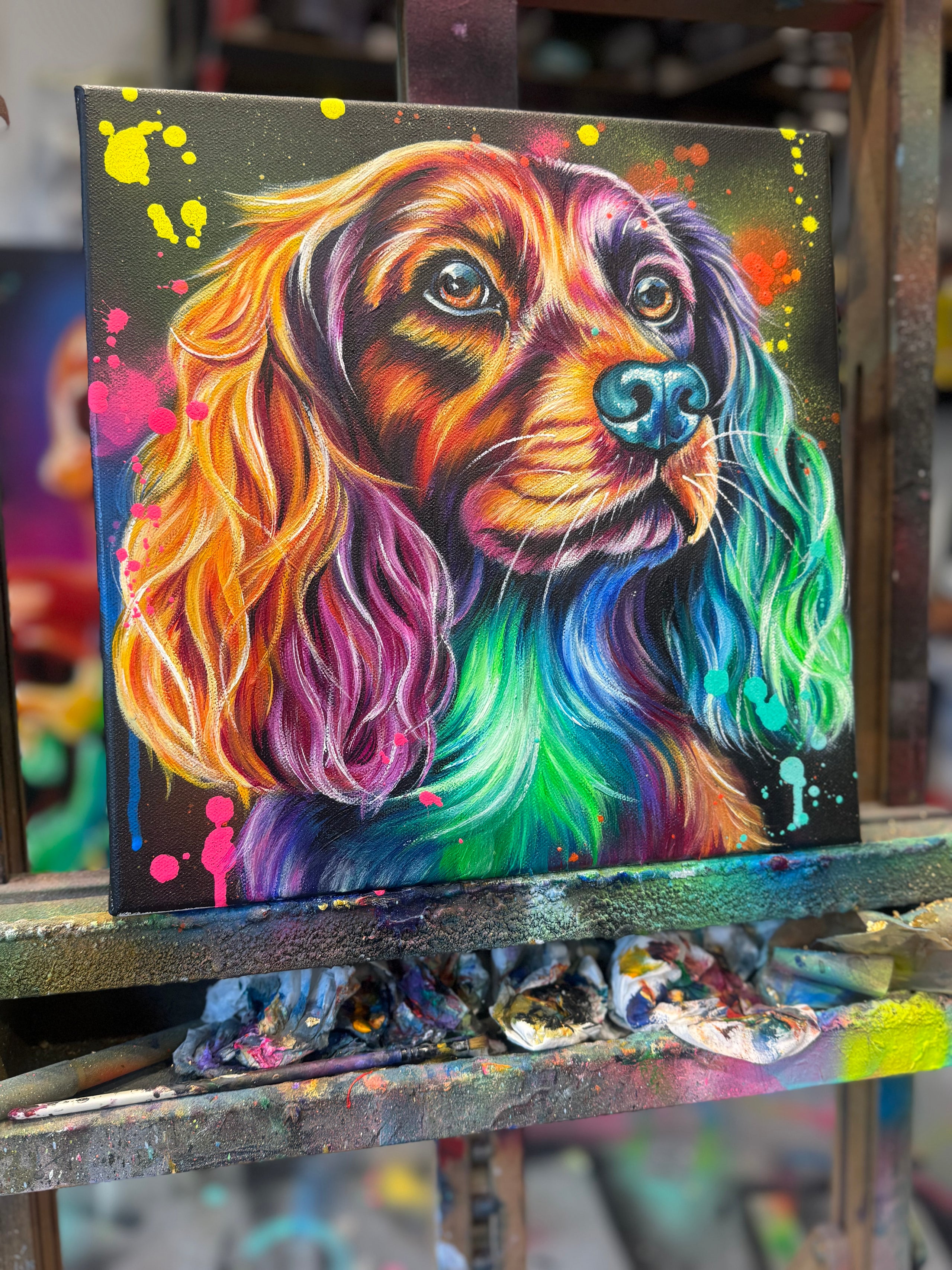 Working Cocker Spaniel - Original - SOLD