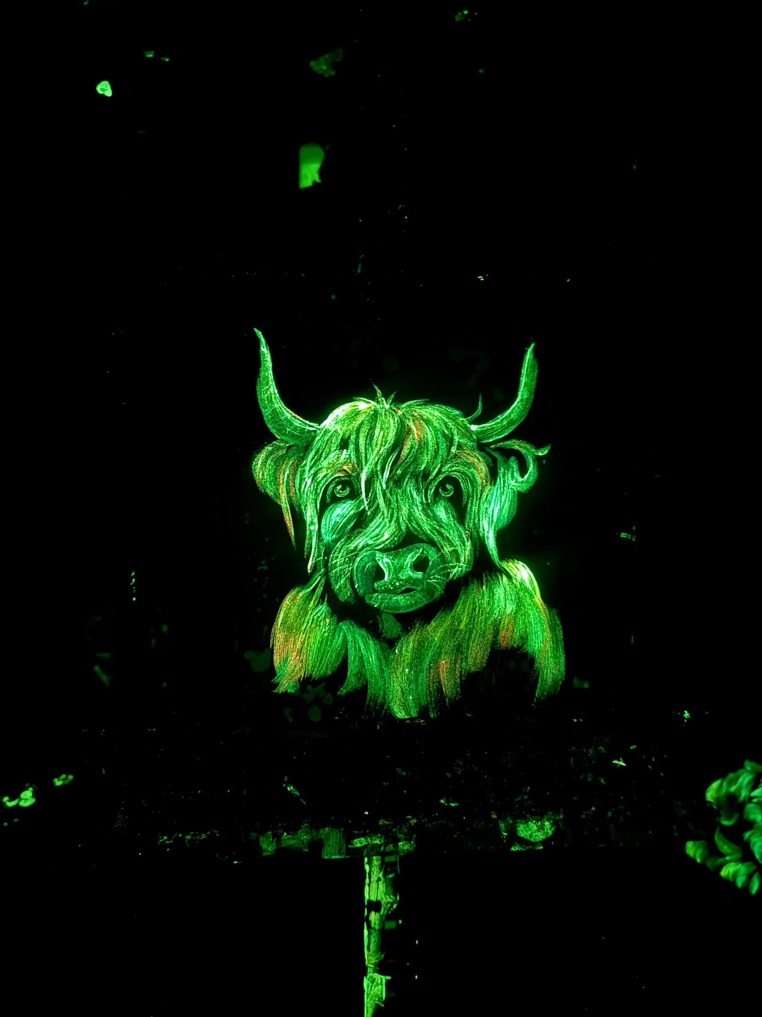 A Highland Glow - Original - SOLD by artist Becky Smith - Wyecliffe Galleries