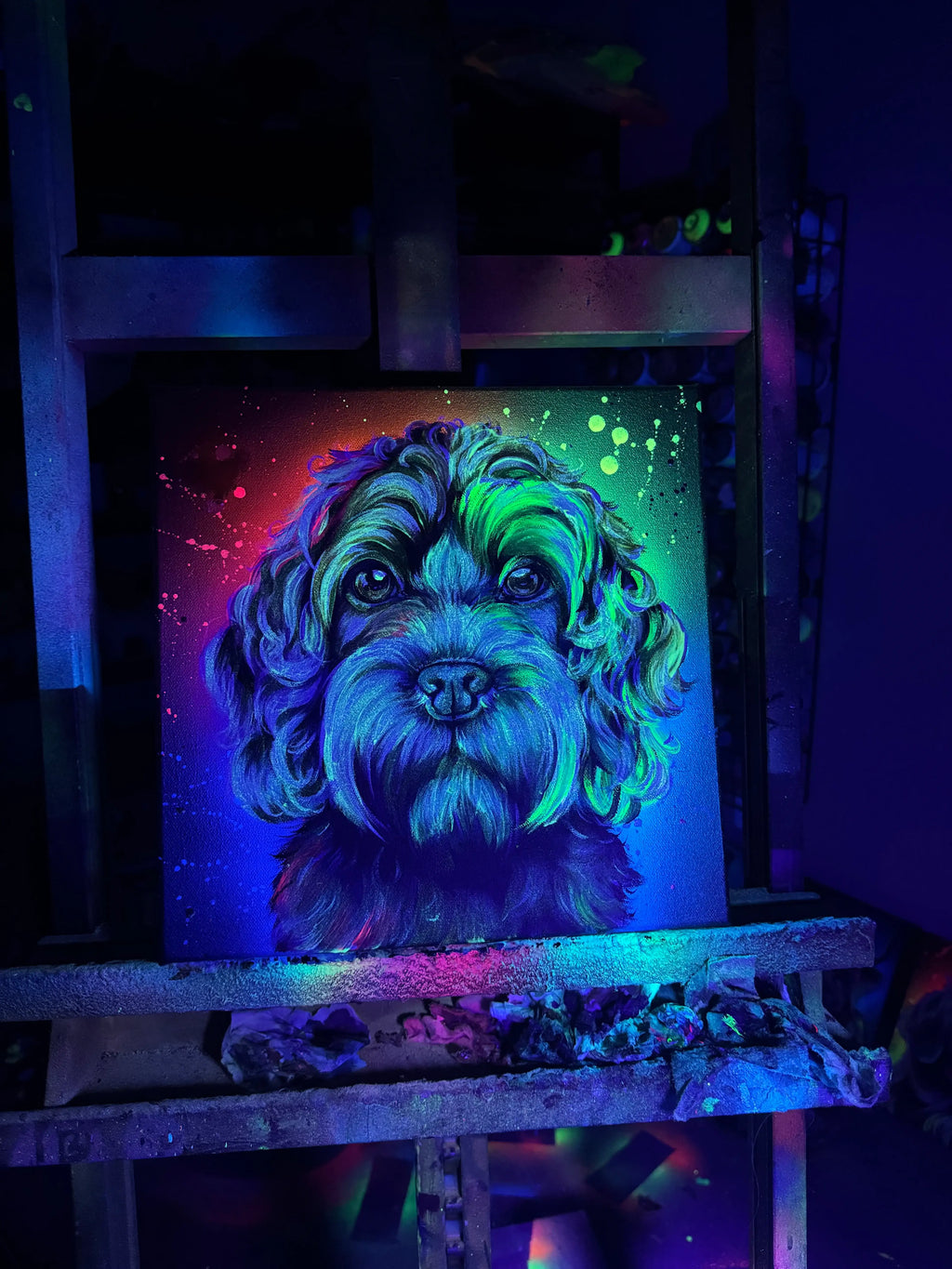 My Best Friend - Original - SOLD by artist Becky Smith - Wyecliffe Galleries