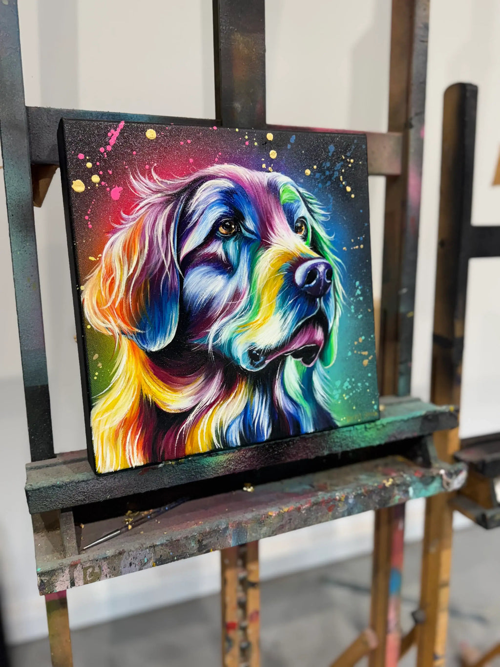 A Golden Glow - Original - SOLD by artist Becky Smith - Wyecliffe Galleries