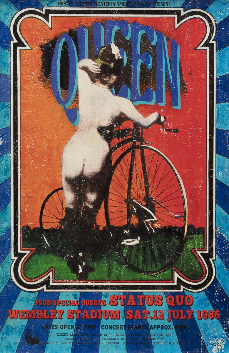 Queen - Wembley Stadium 1986 - Original