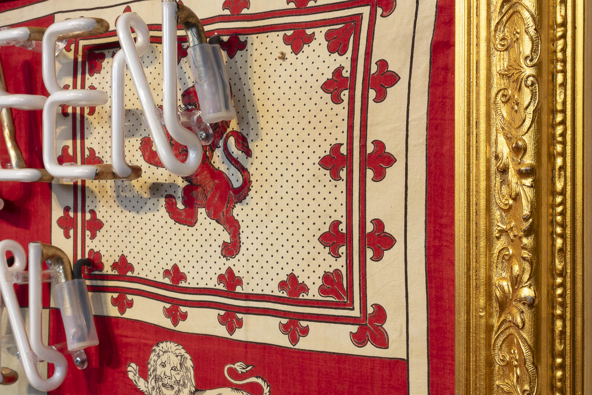 Queen In Residence - 1890 Royal Flag - Original