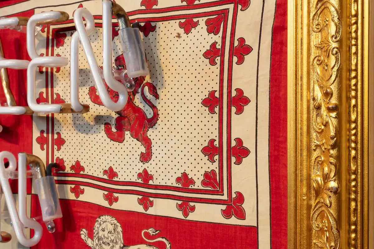 Queen In Residence - 1890 Royal Flag - Original