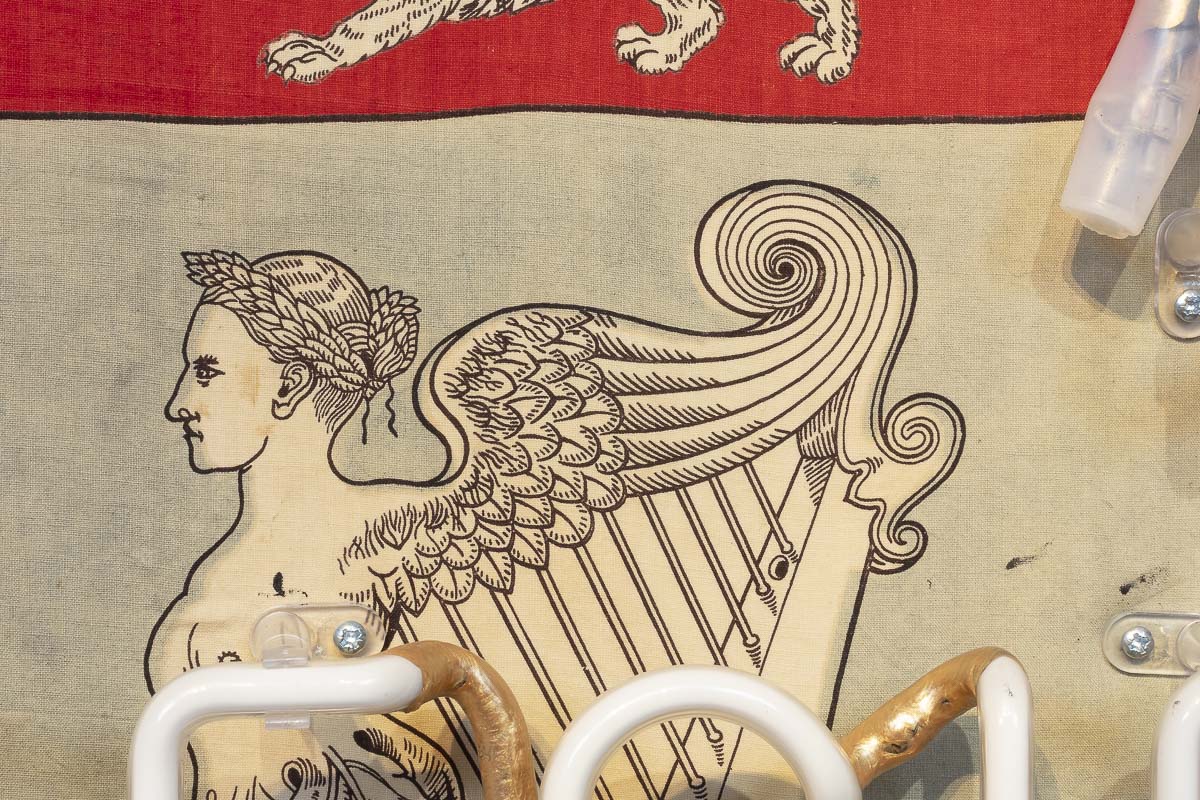 Queen In Residence - 1890 Royal Flag - Original