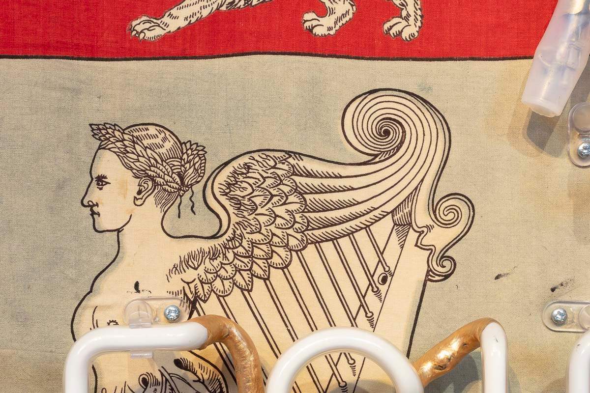 Queen In Residence - 1890 Royal Flag - Original
