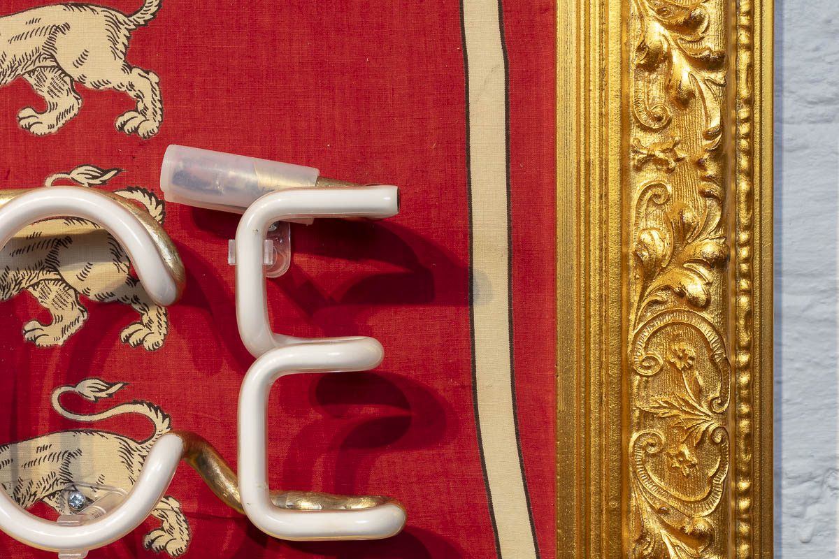 Queen In Residence - 1890 Royal Flag - Original