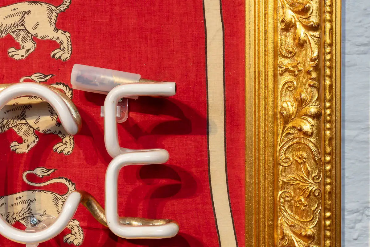 Queen In Residence - 1890 Royal Flag - Original
