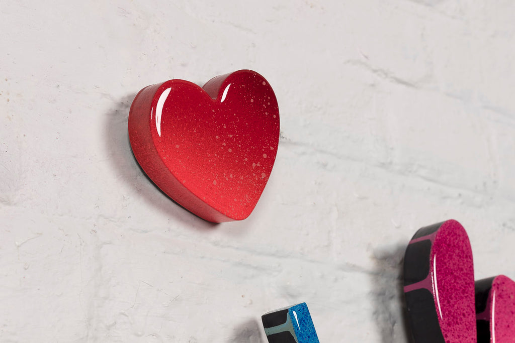 Rabbit Run - Miniature Wall Sculpture (Brick Effect) - Original - SOLD