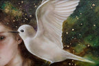 Serafina Pekkala - Original - SOLD by artist Kerry Darlington - Wyecliffe Galleries