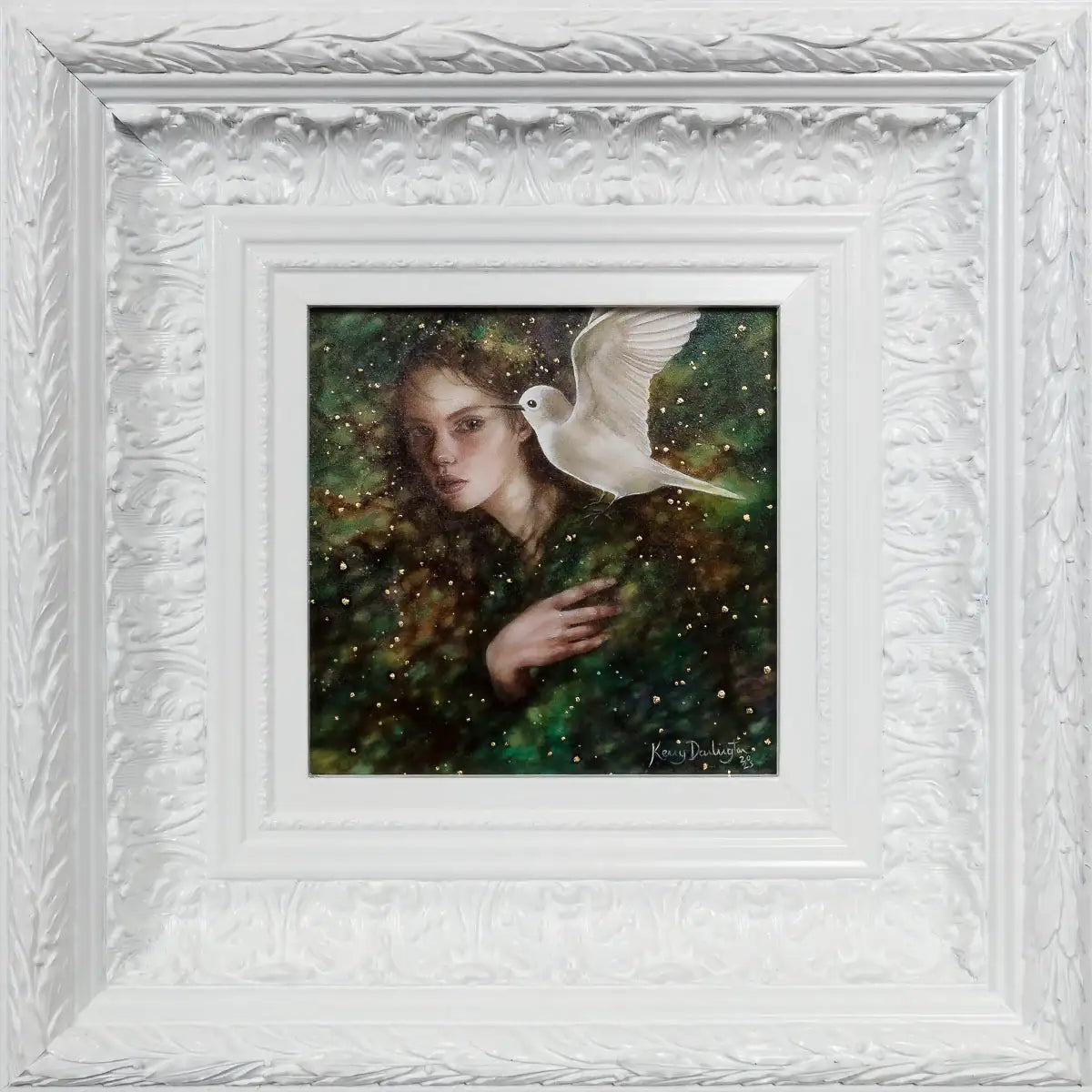 Serafina Pekkala - Original - SOLD by artist Kerry Darlington - Wyecliffe Galleries