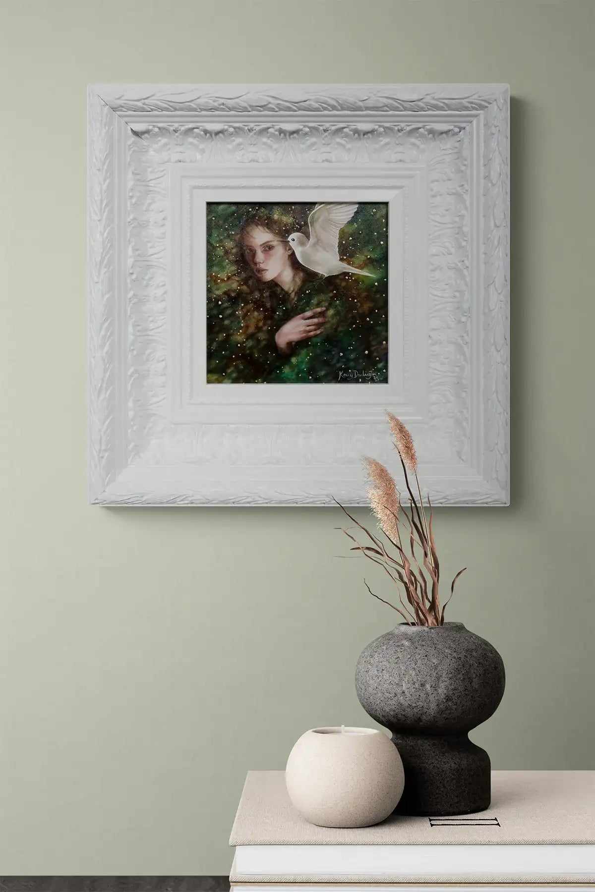 Serafina Pekkala - Original - SOLD by artist Kerry Darlington - Wyecliffe Galleries