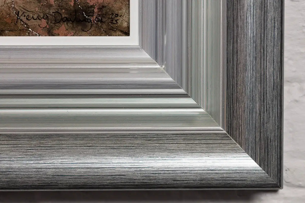 Silver Silhouette - Original by artist Kerry Darlington - Wyecliffe Galleries