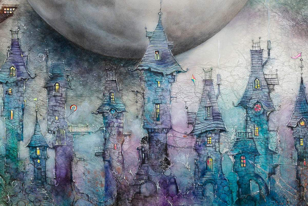 So Long, Omaha - Original by artist Kerry Darlington - Wyecliffe Galleries