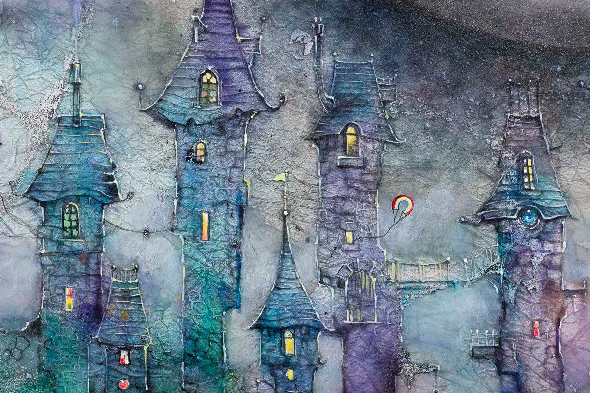 So Long, Omaha - Original by artist Kerry Darlington - Wyecliffe Galleries