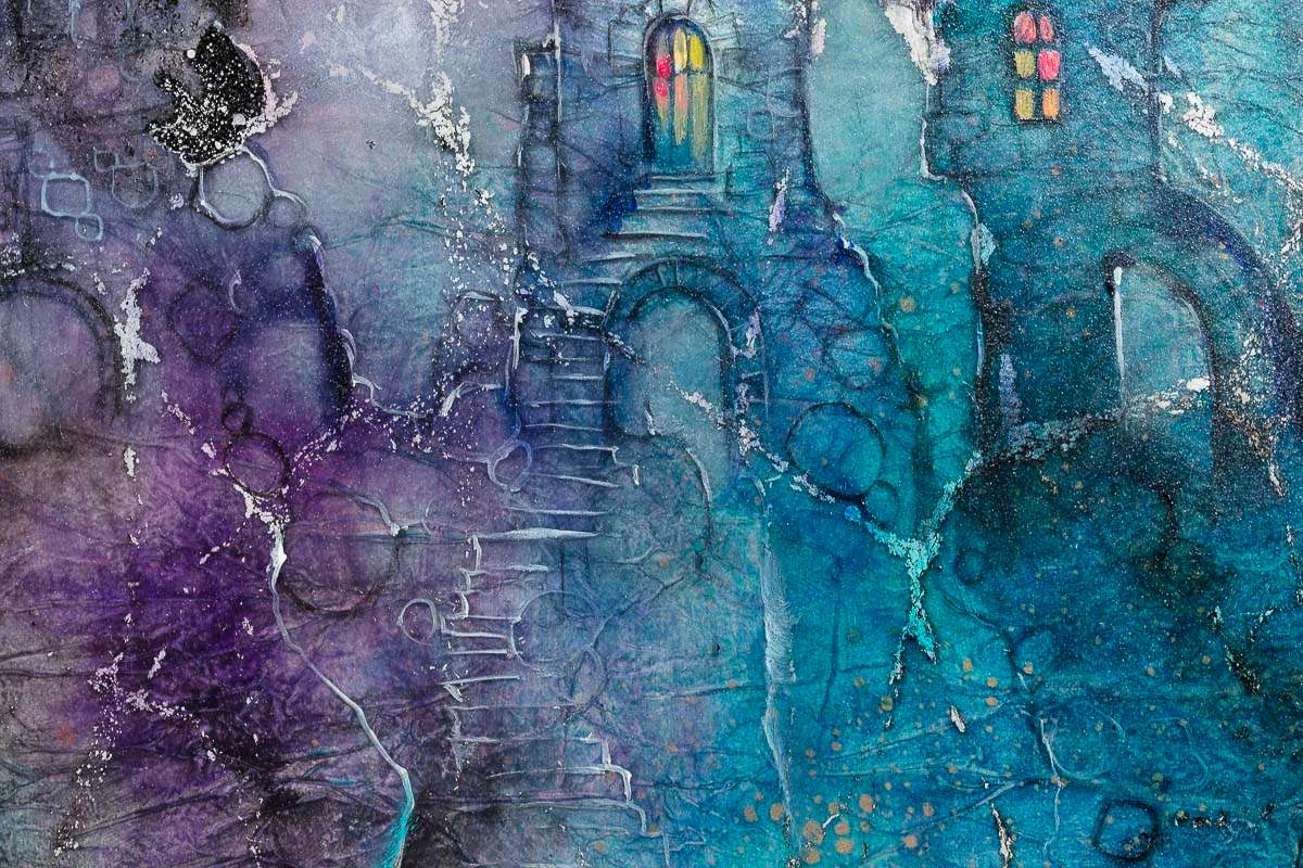 So Long, Omaha - Original by artist Kerry Darlington - Wyecliffe Galleries