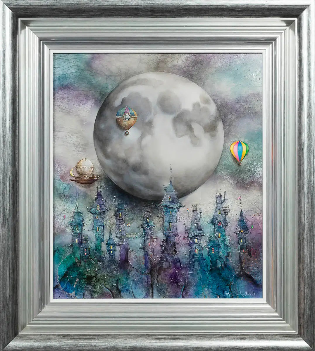 So Long, Omaha - Original by artist Kerry Darlington - Wyecliffe Galleries