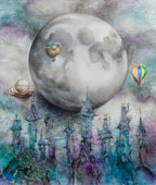 So Long, Omaha - Original by artist Kerry Darlington - Wyecliffe Galleries