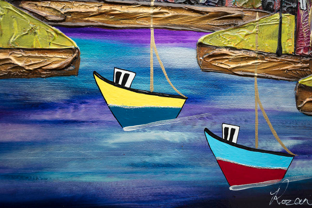 Stillness Under A Moonlit Sky - Original