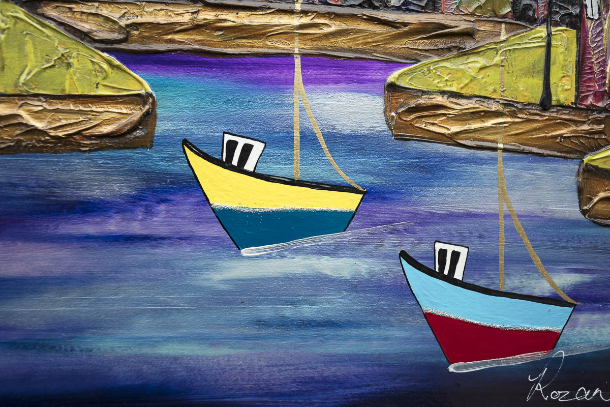 Stillness Under A Moonlit Sky - Original
