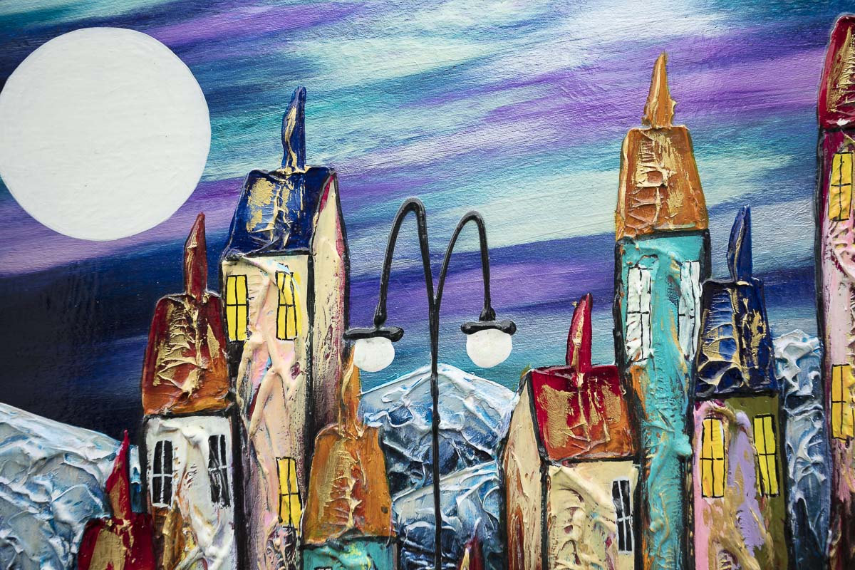 Stillness Under A Moonlit Sky - Original