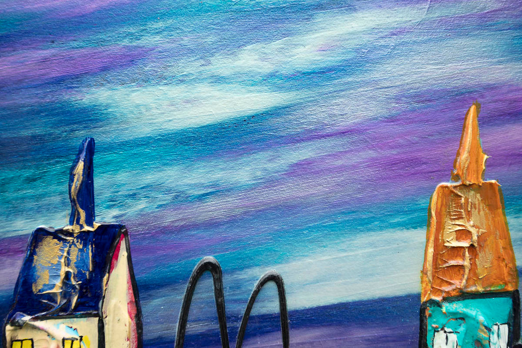 Stillness Under A Moonlit Sky - Original