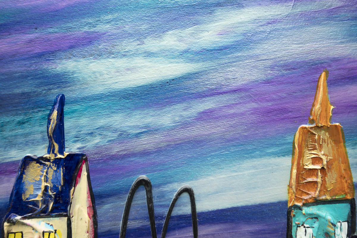 Stillness Under A Moonlit Sky - Original