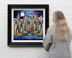 Stillness Under A Moonlit Sky - Original