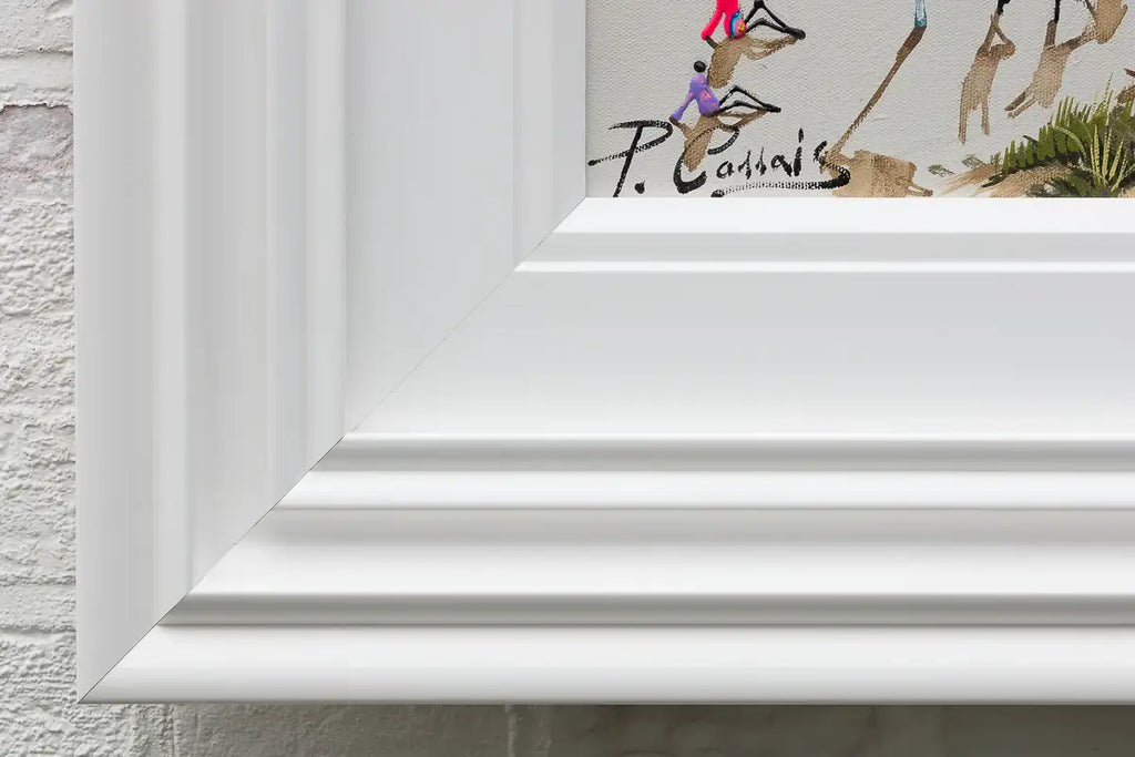 Sunny Days And Ocean Waves - Original by artist Paola Cassais - Wyecliffe Galleries