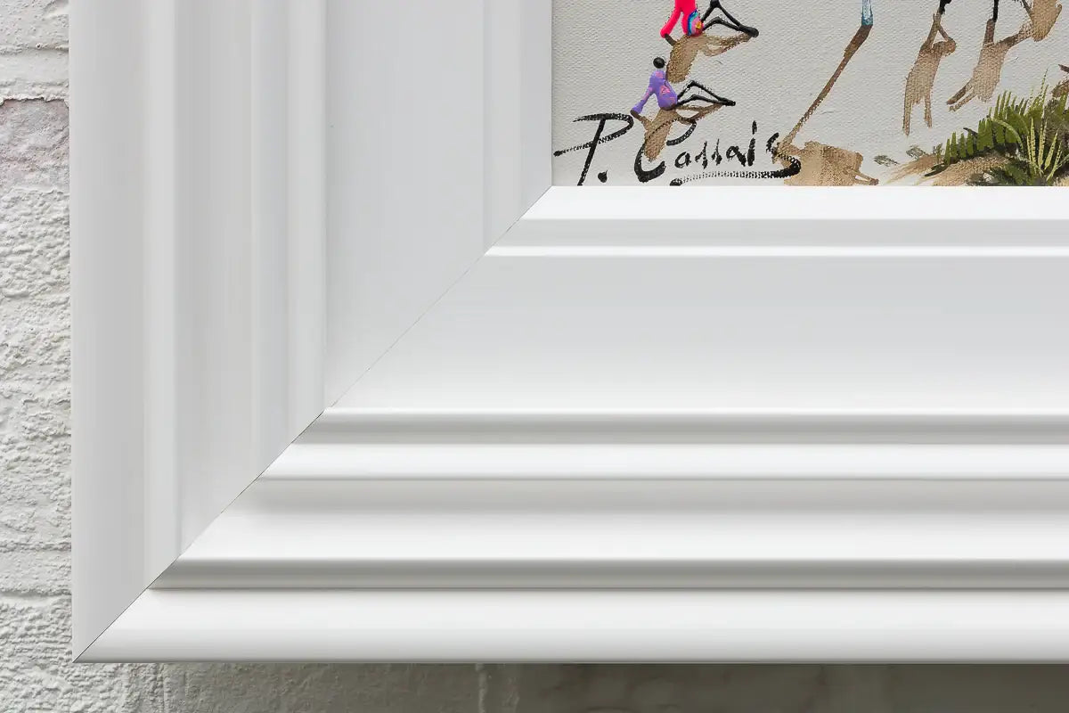 Sunny Days And Ocean Waves - Original by artist Paola Cassais - Wyecliffe Galleries