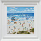 Sunny Days And Ocean Waves - Original by artist Paola Cassais - Wyecliffe Galleries