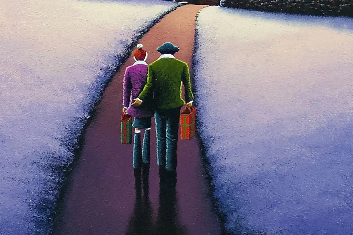 Sunset's Warm Embrace - Original