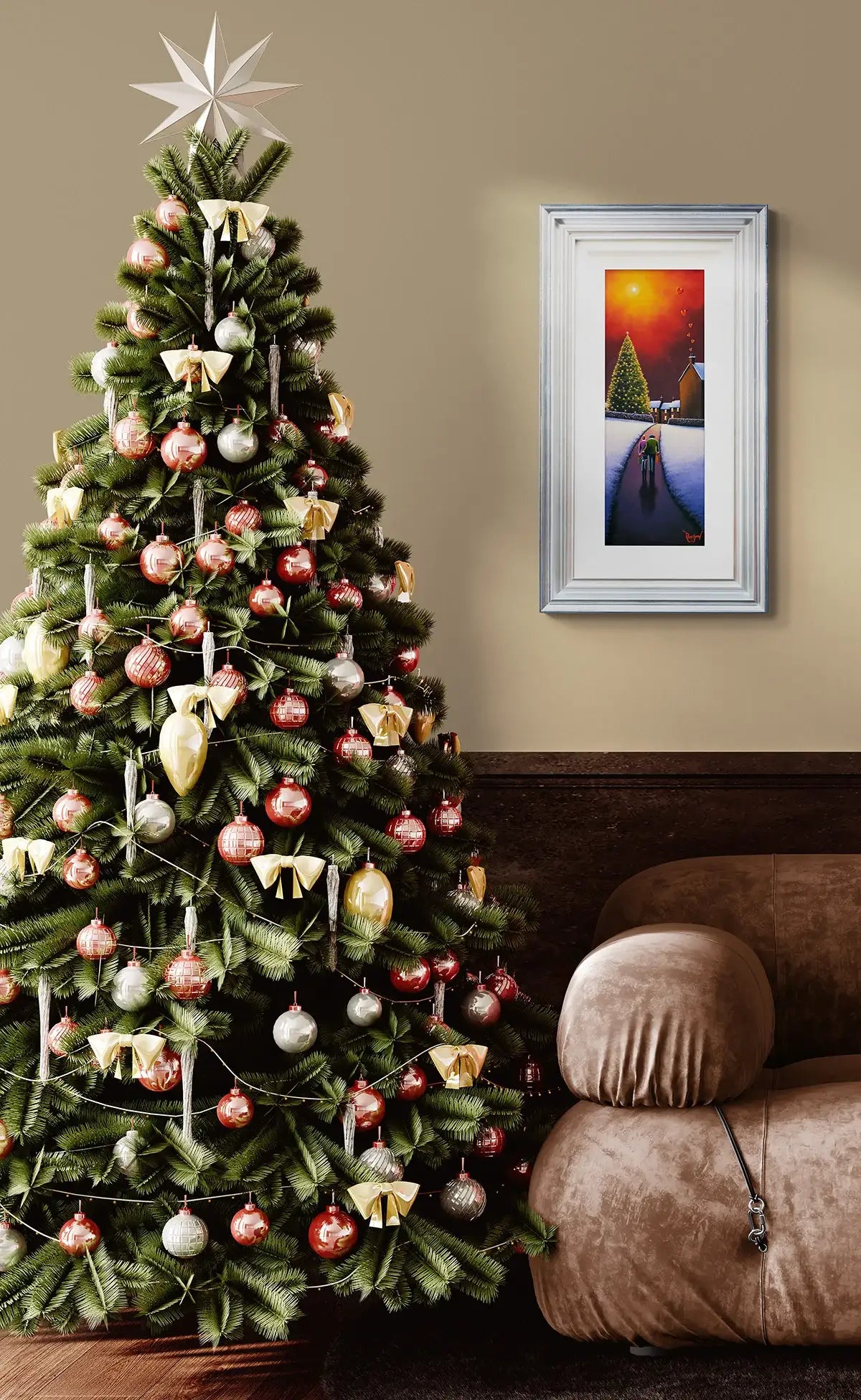 Sunset's Warm Embrace - Original