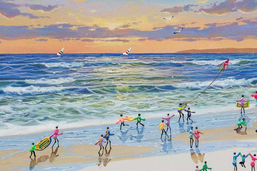 Sunsets And Serenity - Original by artist Paola Cassais - Wyecliffe Galleries