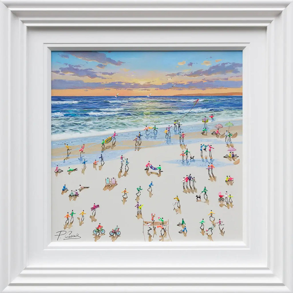 Sunsets And Serenity - Original by artist Paola Cassais - Wyecliffe Galleries