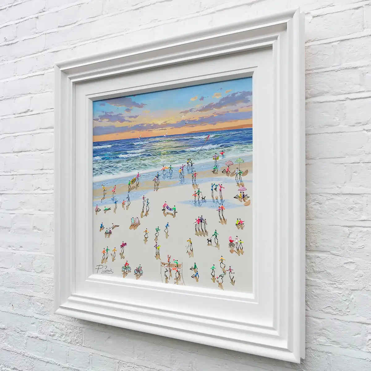 Sunsets And Serenity - Original by artist Paola Cassais - Wyecliffe Galleries