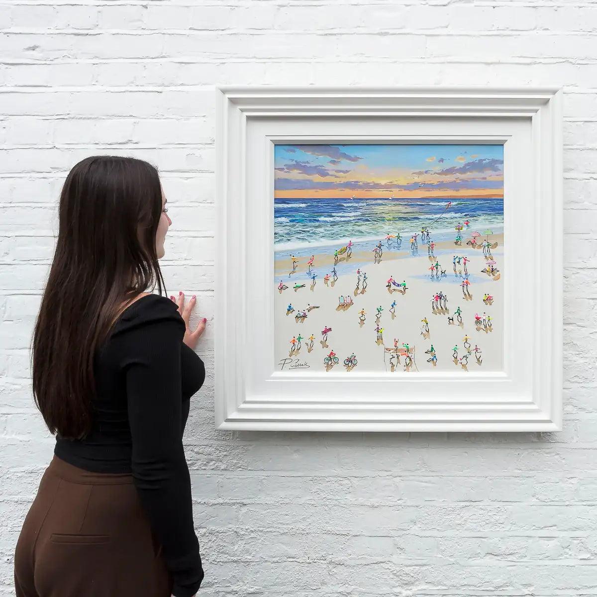 Sunsets And Serenity - Original by artist Paola Cassais - Wyecliffe Galleries
