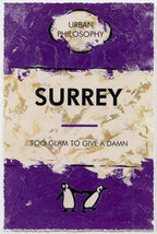 Surrey, Too Glam To Give A Damn - Edition