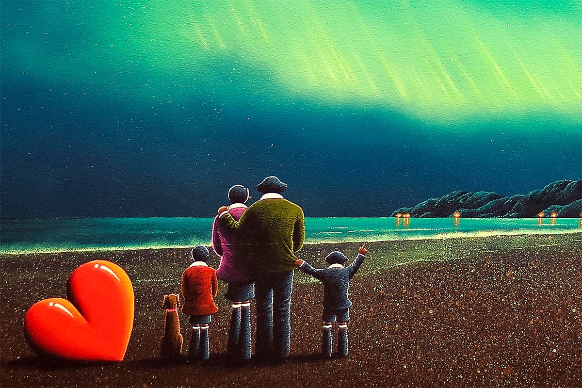 The Aurora Skies and Us - Original