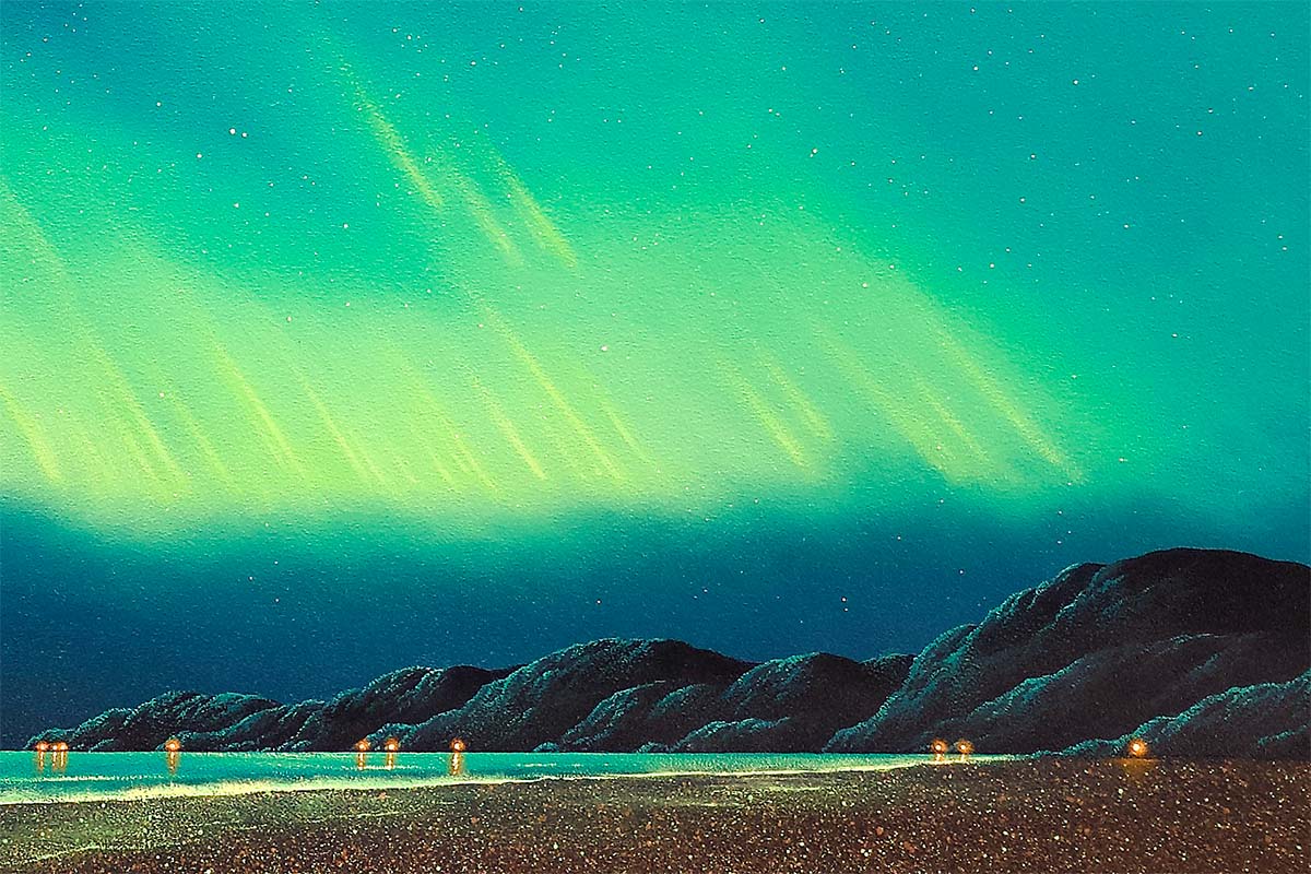The Aurora Skies and Us - Original