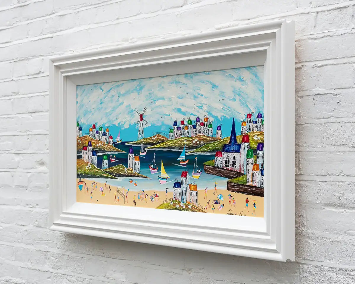 The Beach Is My Happy Place - Original - SOLD