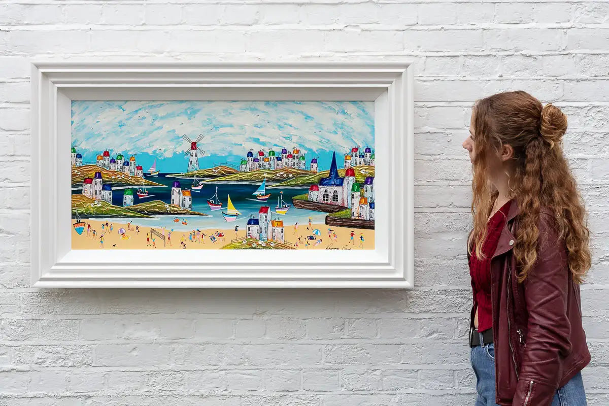 The Beach Is My Happy Place - Original - SOLD