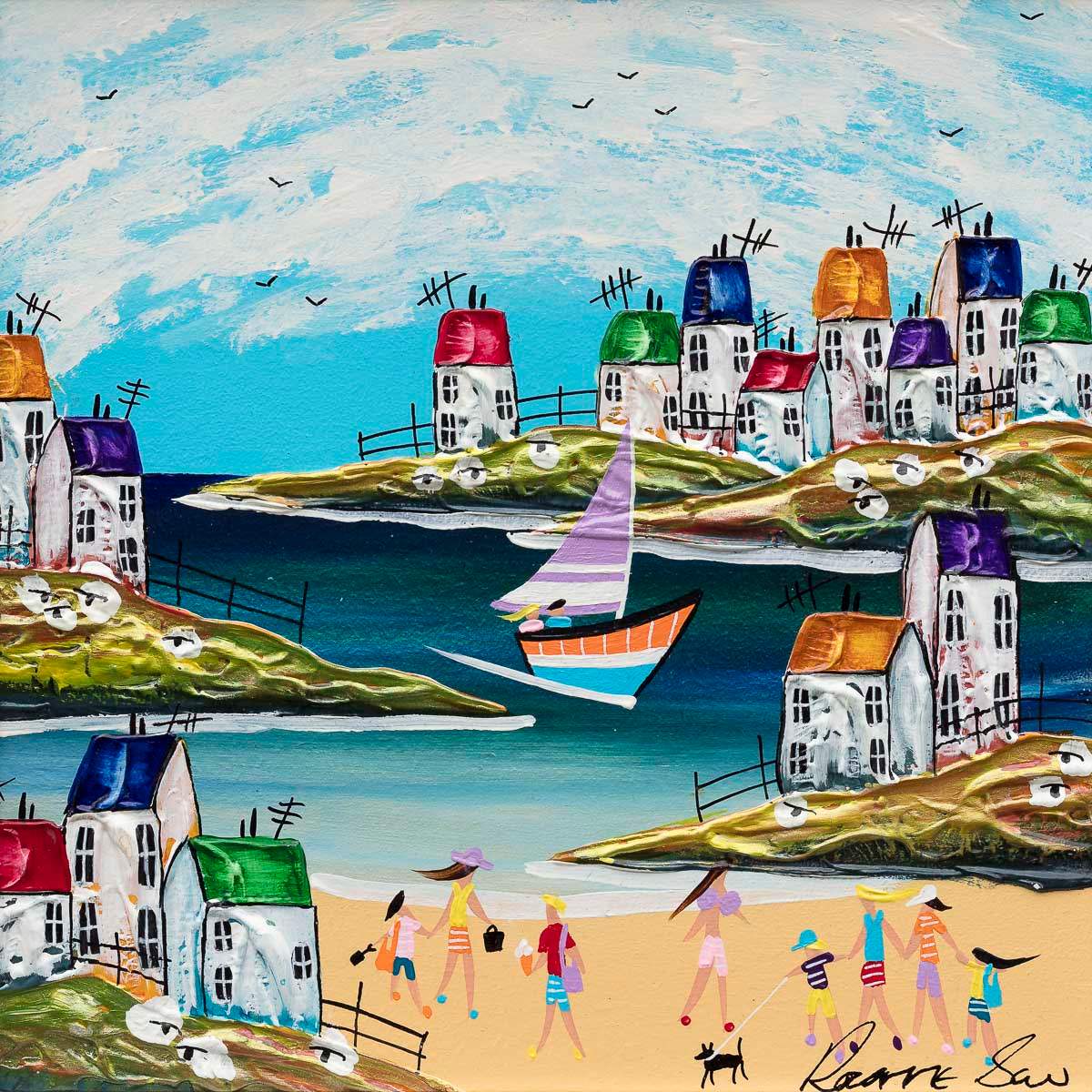 The Colourful Cove - Original