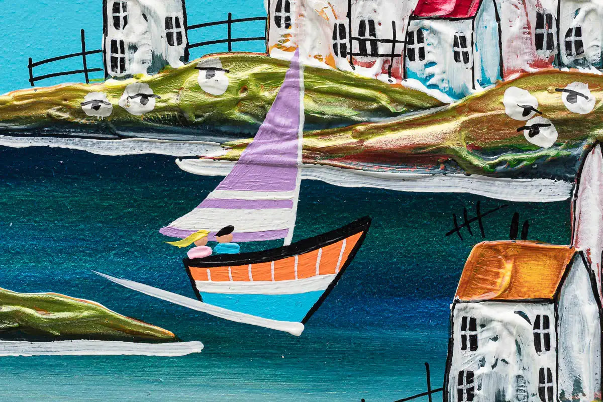 The Colourful Cove - Original