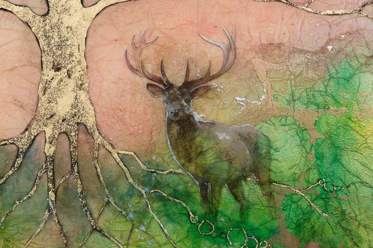 The Magical Meadow - Original by artist Kerry Darlington - Wyecliffe Galleries